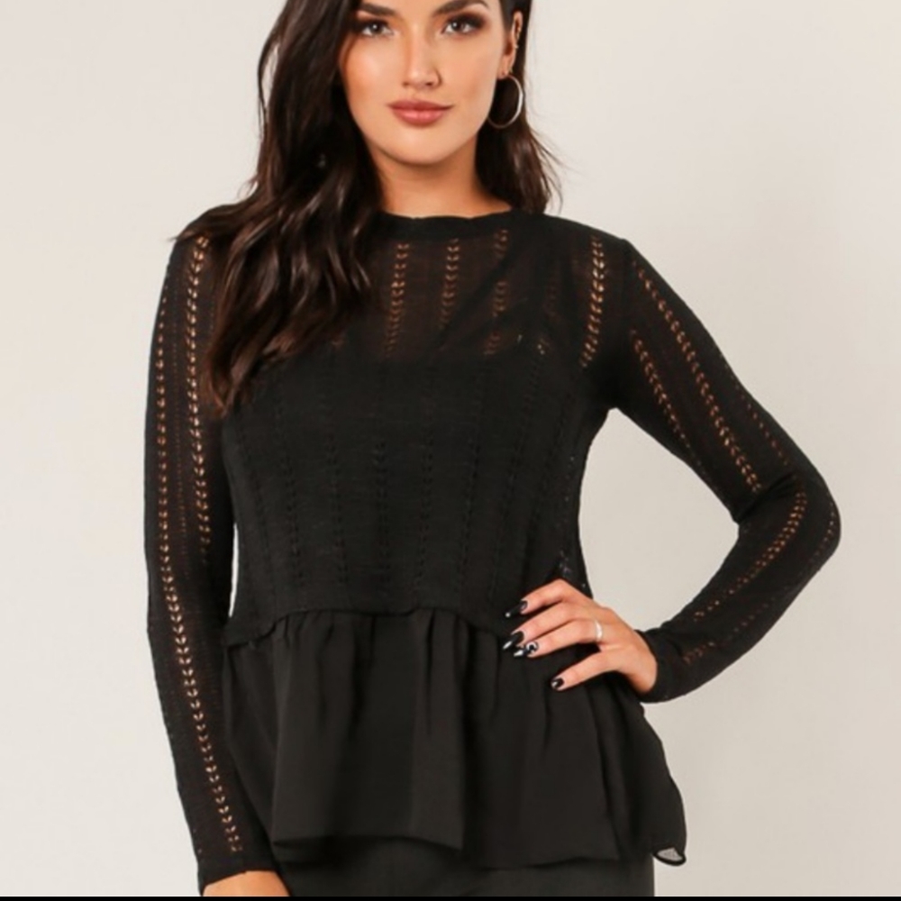 WoW Couture Blouse NWT M